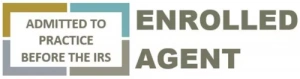 Enrolled Agent — admitted to practice before the IRS