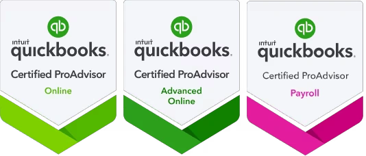 QuickBooks Certified ProAdvisor — Online, Advanced, Payroll
